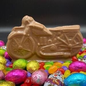 Motorcycle and Train